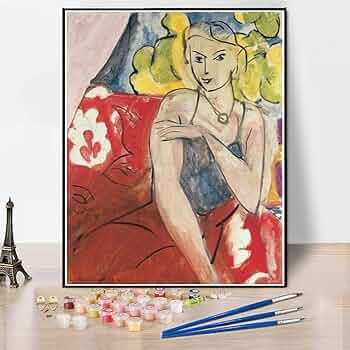 アンリ・マティス 油絵　世界名画 カラフル アート 油絵 原画 油彩画　模写 楽天市場】【スーパーSALE10％OFF】ラインアートで世界の名画